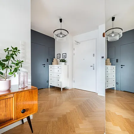 Silver House By Centrum Wanna Parking 5 Min Do Plazy 公寓 格丁尼亚