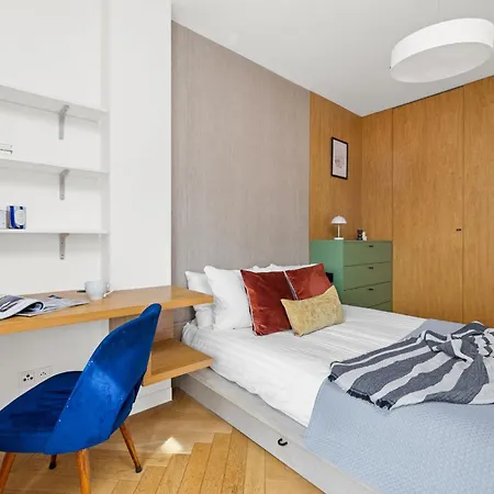 Апартаменты Silver House By Centrum Wanna Parking 5 Min Do Plazy