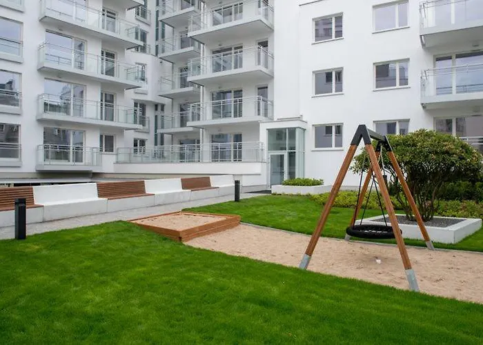 Silver House By Centrum Wanna Parking 5 Min Do Plazy Apartment Gdynia