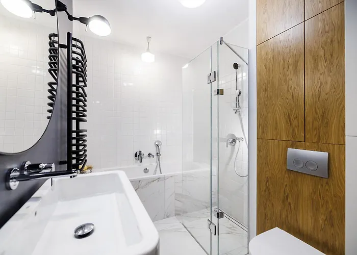 Silver House By Centrum Wanna Parking 5 Min Do Plazy Apartment