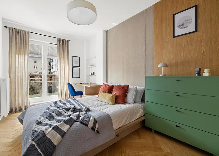 Silver House By Centrum Wanna Parking 5 Min Do Plazy Apartman *